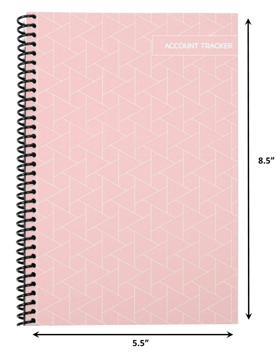 The Superior Check and Debit Card Register - Pink, Standard