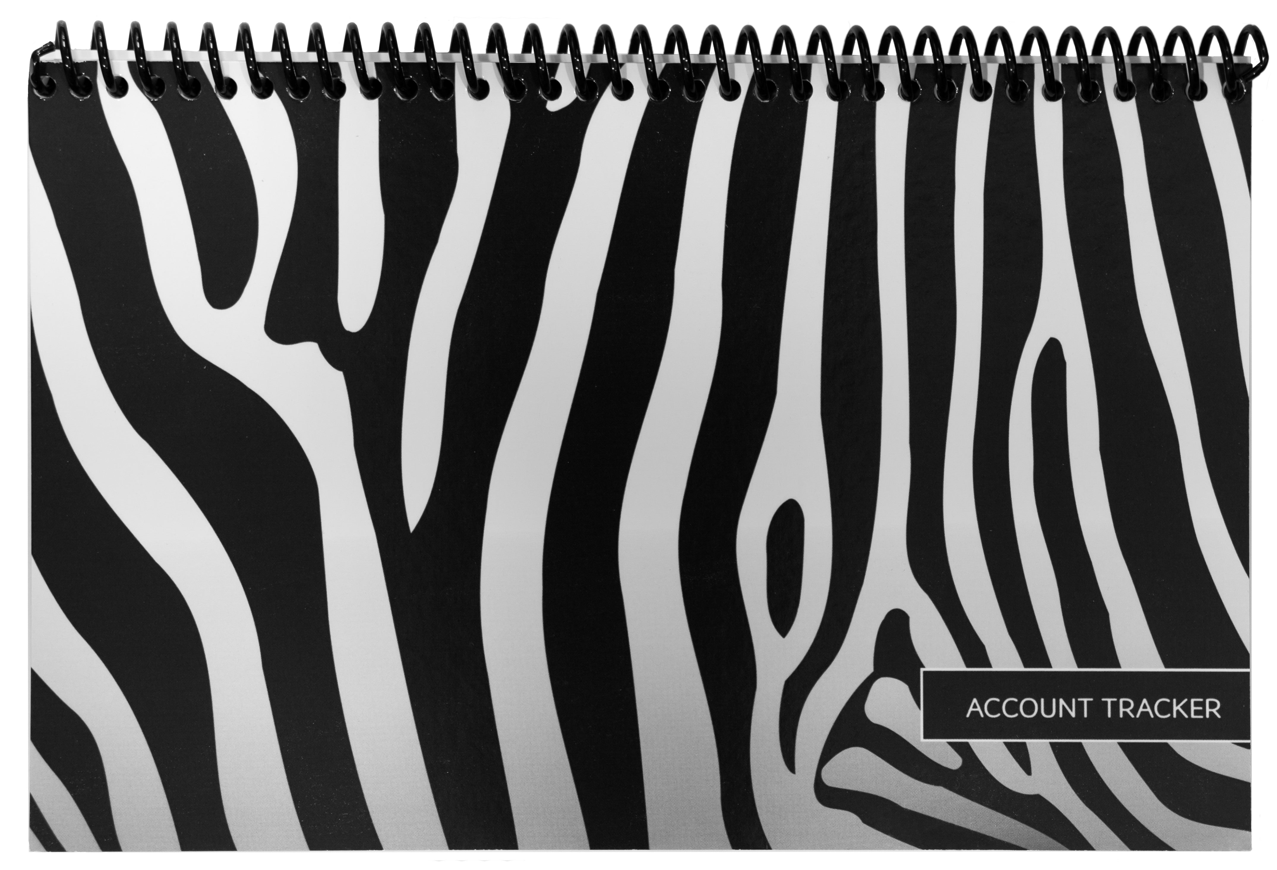 The Superior Check and Debit Card Register - Zebra, Wide